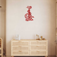 Wallahu Khair Ur Raziqeen, Islamic Calligraphy Wall Art Blue Square Enterprises