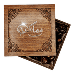 Laser Cut Wooden Gift Box Blue Square Enterprises